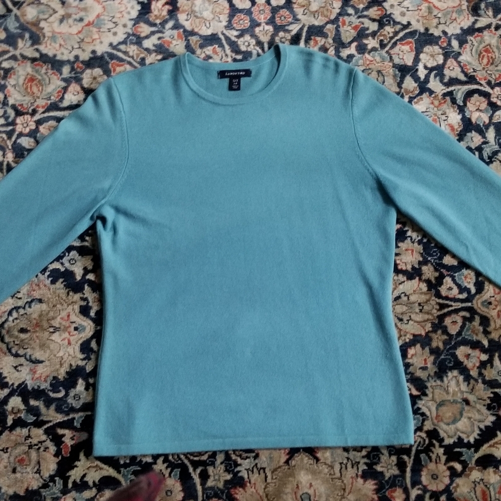 Lands End 100% Cashmere Sweater